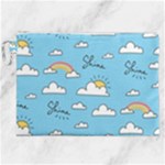 Sky Pattern Canvas Cosmetic Bag (XXL)