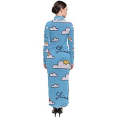 Turtleneck Maxi Dress 