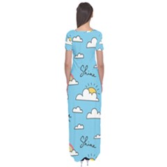 Short Sleeve Maxi Dress 