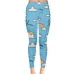 Sky Pattern Inside Out Leggings