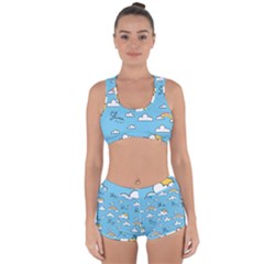 Racerback Boyleg Bikini Set 