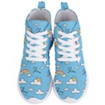 Sky Pattern Women s Lightweight High Top Sneakers