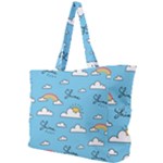 Sky Pattern Simple Shoulder Bag