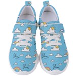 Sky Pattern Women s Velcro Strap Shoes