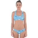 Cross Back Hipster Bikini Set 