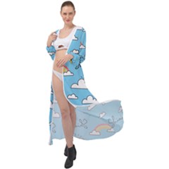 Maxi Chiffon Beach Wrap 