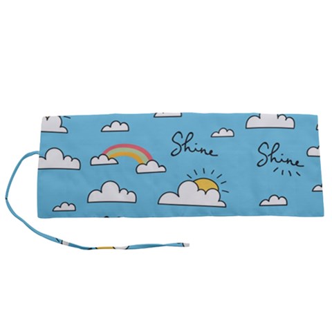 Sky Pattern Roll Up Canvas Pencil Holder (S) from ArtsNow.com