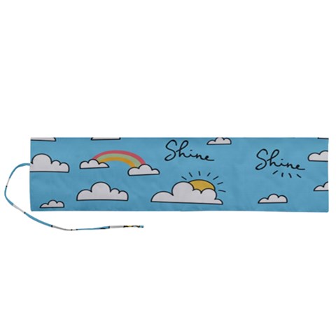Sky Pattern Roll Up Canvas Pencil Holder (L) from ArtsNow.com