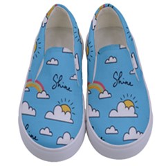 Kids  Canvas Slip Ons 
