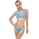Seamless Pattern Vector Owl Cartoon With Bugs The Little Details Bikini Set