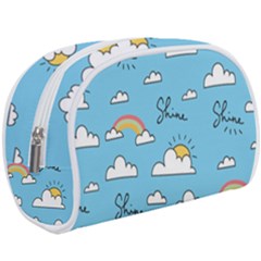 Sky Pattern Make Up Case (Large) from ArtsNow.com