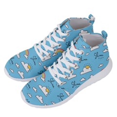 Men s Lightweight High Top Sneakers 