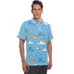Sky Pattern Men s Polo T-Shirt