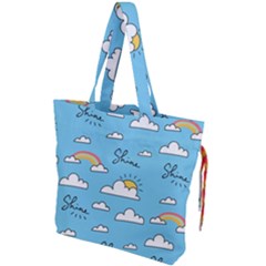 Drawstring Tote Bag 