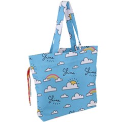 Drawstring Tote Bag 