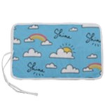 Sky Pattern Pen Storage Case (M)