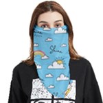 Sky Pattern Face Covering Bandana (Triangle)