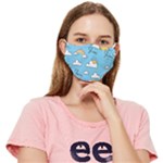 Sky Pattern Fitted Cloth Face Mask (Adult)