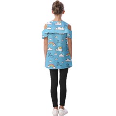 Fold Over Open Sleeve Top 