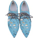 Seamless Pattern Vector Owl Cartoon With Bugs Pointed Oxford Shoes