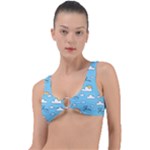 Seamless Pattern Vector Owl Cartoon With Bugs Ring Detail Bikini Top