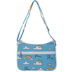 Zip Up Shoulder Bag 