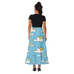 Tiered Ruffle Maxi Skirt 