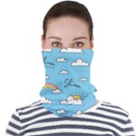 Seamless Pattern Vector Owl Cartoon With Bugs Face Seamless Bandana (Adult)