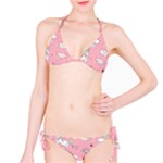 Cute Unicorn Seamless Pattern Classic Bikini Set