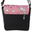 Flap Closure Messenger Bag (S) 