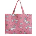 Zipper Mini Tote Bag 