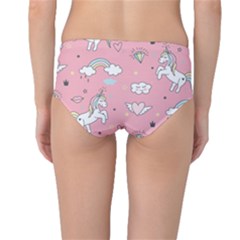Mid-Waist Bikini Bottoms 