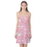 Cute Unicorn Seamless Pattern Camis Nightgown 