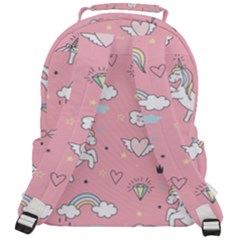 Rounded Multi Pocket Backpack 