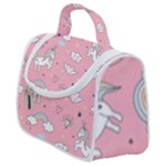 Cute Unicorn Seamless Pattern Satchel Handbag