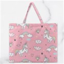Zipper Large Tote Bag 