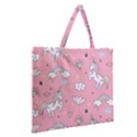 Zipper Large Tote Bag 