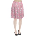 Cute Unicorn Seamless Pattern Pleated Skirt