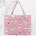 Zipper Medium Tote Bag Front