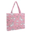 Zipper Medium Tote Bag Front