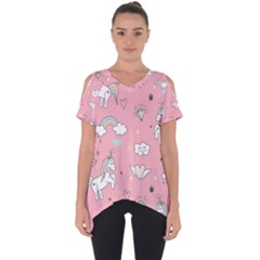 Cut Out Side Drop T-Shirt 