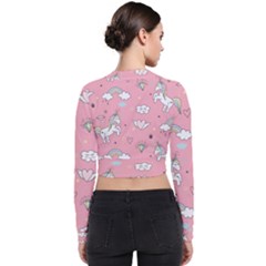 Long Sleeve Zip Up Bomber Jacket 