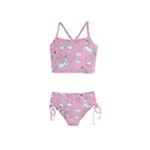 Cute Unicorn Seamless Pattern Girls  Tankini Swimsuit