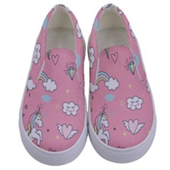 Kids  Canvas Slip Ons 