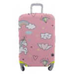 Cute Unicorn Seamless Pattern Luggage Cover (Small)