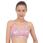 Cute Unicorn Seamless Pattern Basic Training Sports Bra