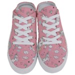Cute Unicorn Seamless Pattern Half Slippers