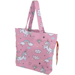 Drawstring Tote Bag 