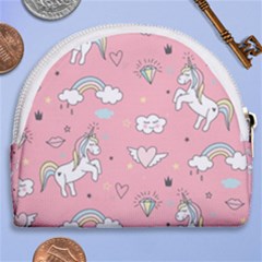 Horseshoe Style Canvas Pouch 