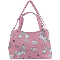 Double Compartment Shoulder Bag 